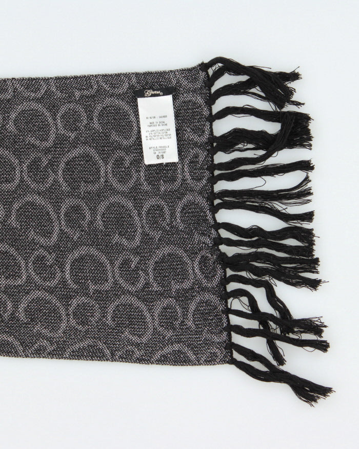 Y2k 00s Guess Monogram Scarf