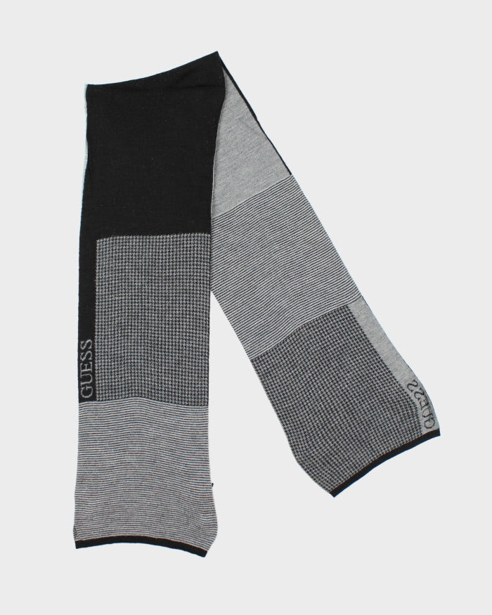 Y2k 00s Guess Wool Blend Scarf