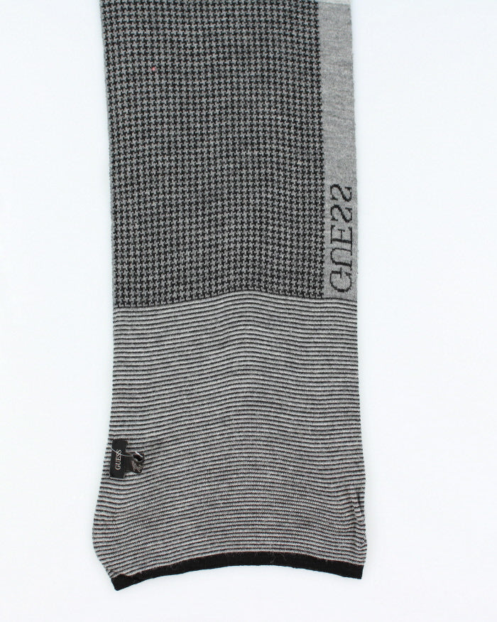 Y2k 00s Guess Wool Blend Scarf
