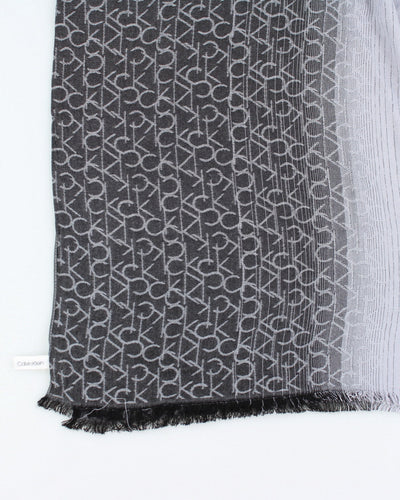 Y2k 00s Calvin Klein Lightweight Scarf