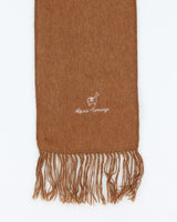 Vintage Alpaca Company Brown Scarf