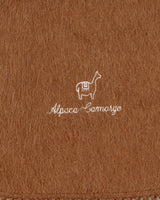 Vintage Alpaca Company Brown Scarf