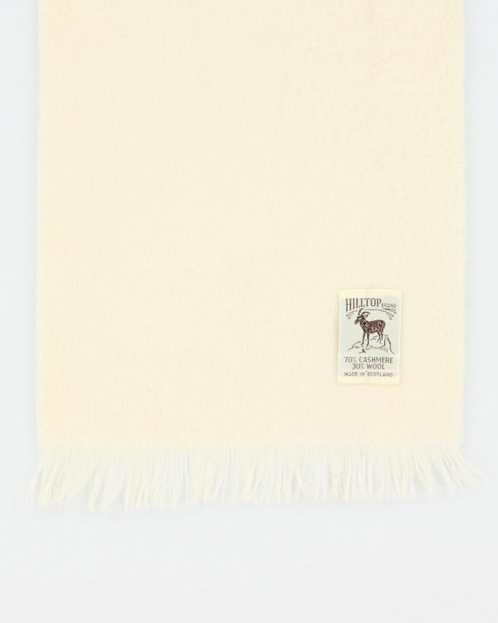 Vintage Hilltop Cashmere & Wool Scarf