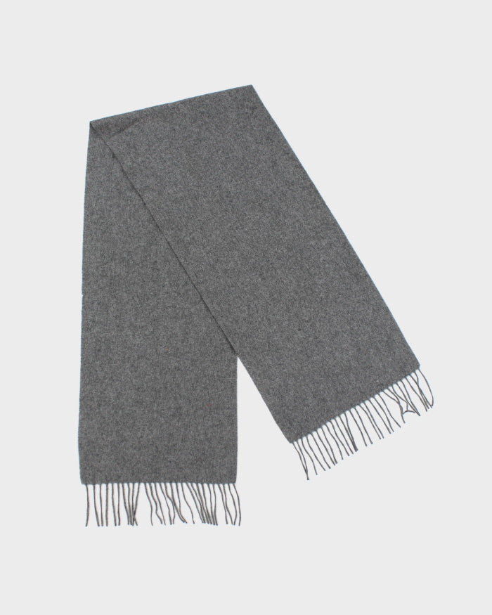 Vintage Grey Cashmere Scarf