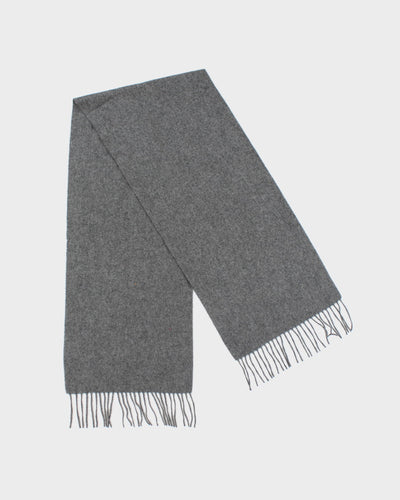 Vintage Grey Cashmere Scarf