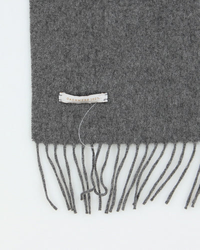 Vintage Grey Cashmere Scarf