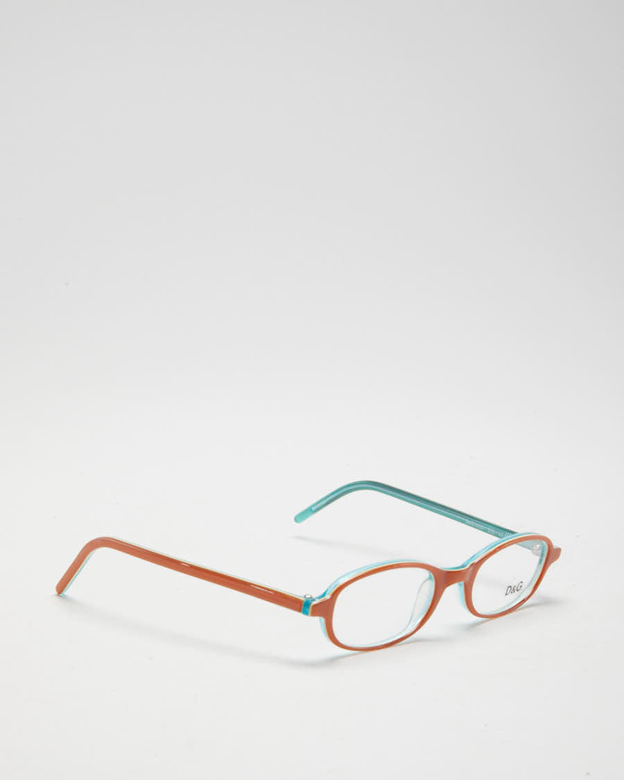 Y2K 00s Dolce & Gabbana Orange Eyeglasses - O/S