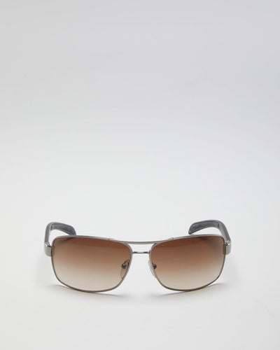 Prada Brown Linea Rosa Polarised Sunglasses - O/S