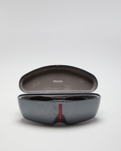 Prada Brown Linea Rosa Polarised Sunglasses - O/S