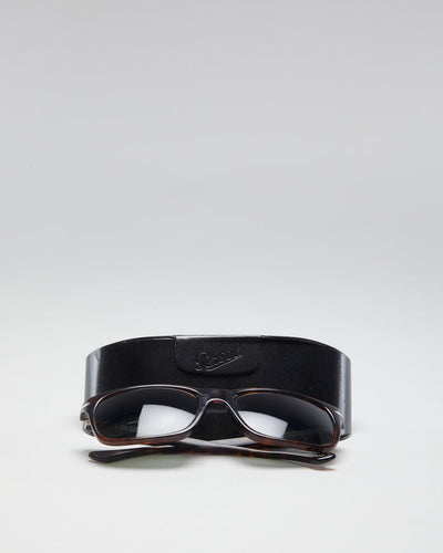 Vintage 90s Persol Brown Tortoiseshell Sunglasses - O/S