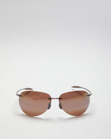 Vintage 90s Maui Jim Brown Aviator Sunglasses - O/S