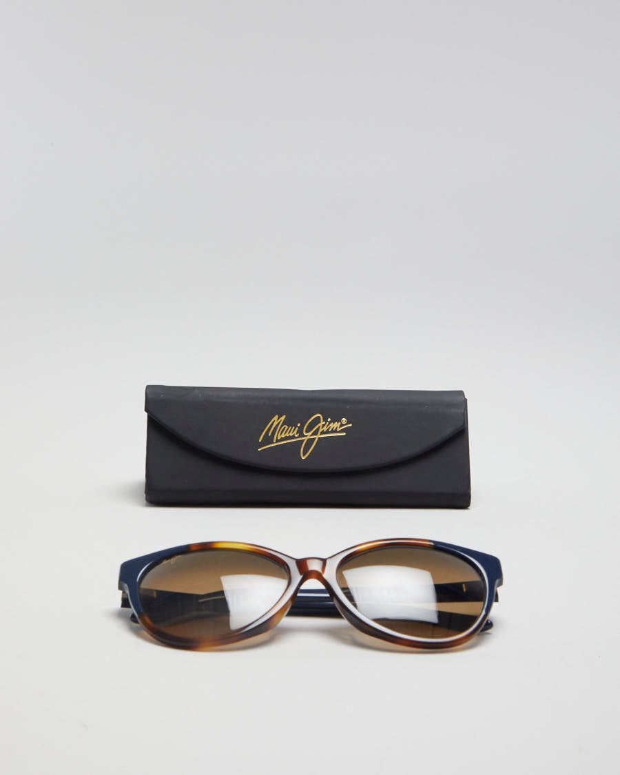 Maui Jim Blue & Brown Women's Sunglasses - O/S