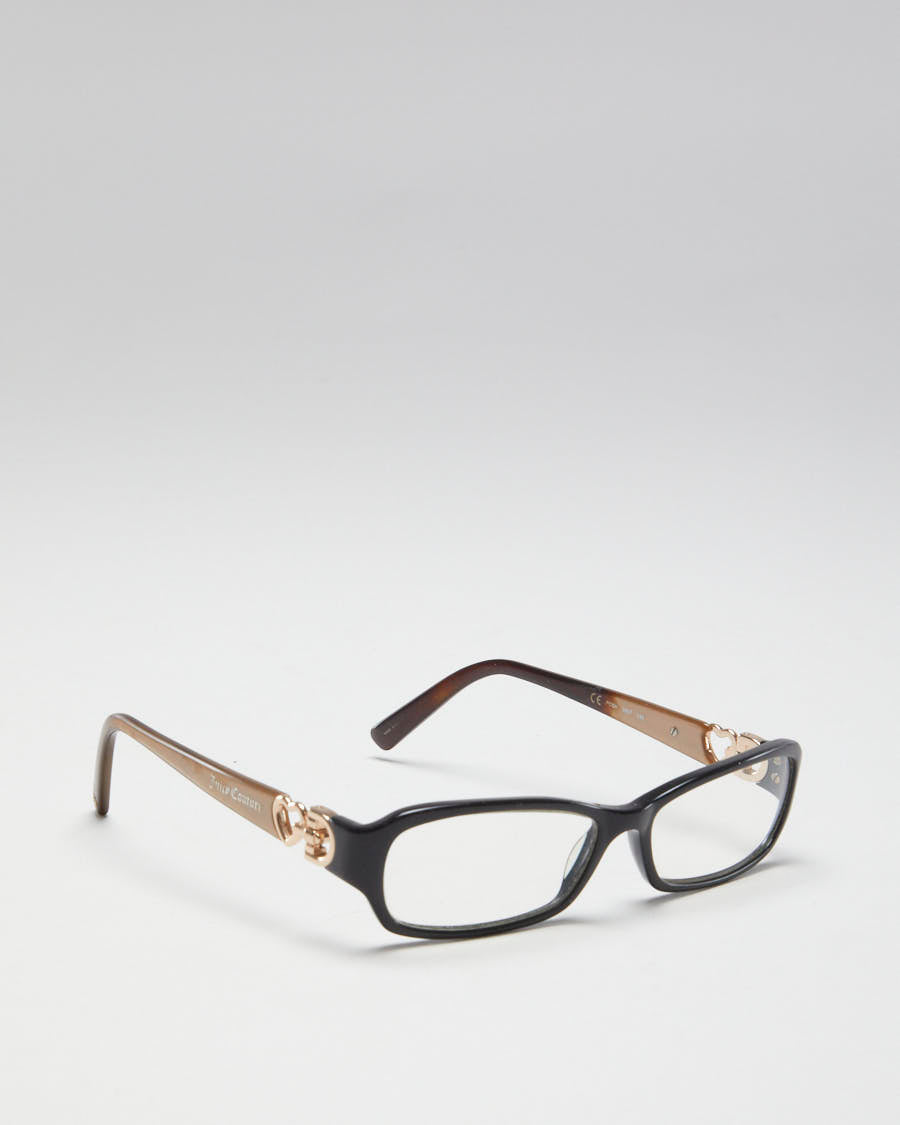 Y2K 00s Juicy Couture Black Reading Glasses - O/S