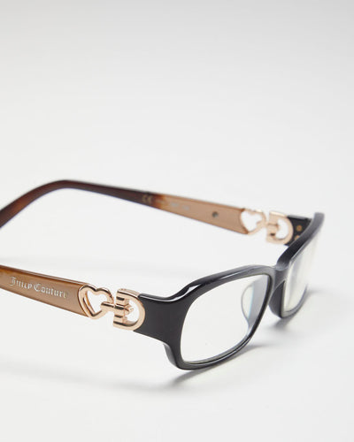 Y2K 00s Juicy Couture Black Reading Glasses - O/S