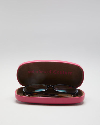 Y2K 00s Juicy Couture Black Reading Glasses - O/S