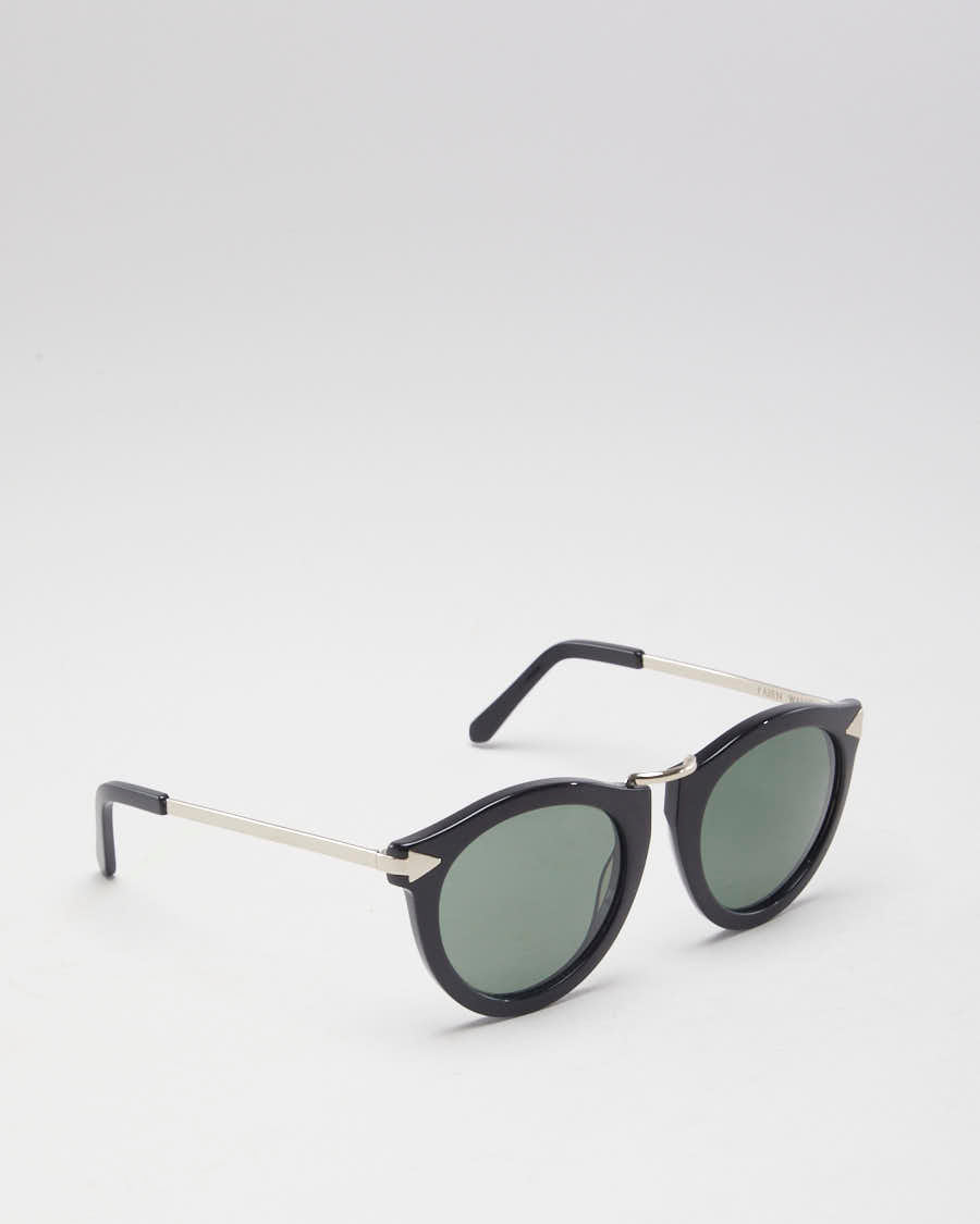 Karen Walker Harvest Black Sunglasses - O/S