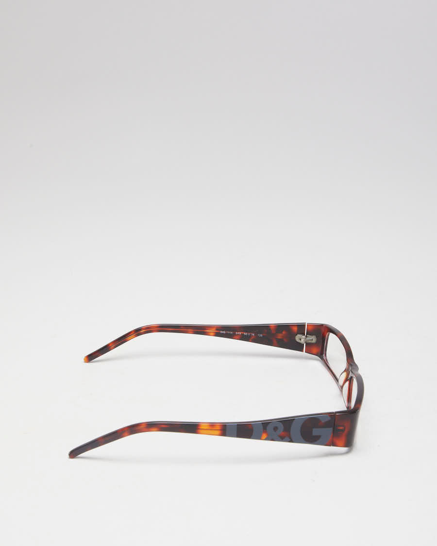 Y2K 00s Dolce &amp; Gabbana Tortoiseshell Reading Glasses - O/S