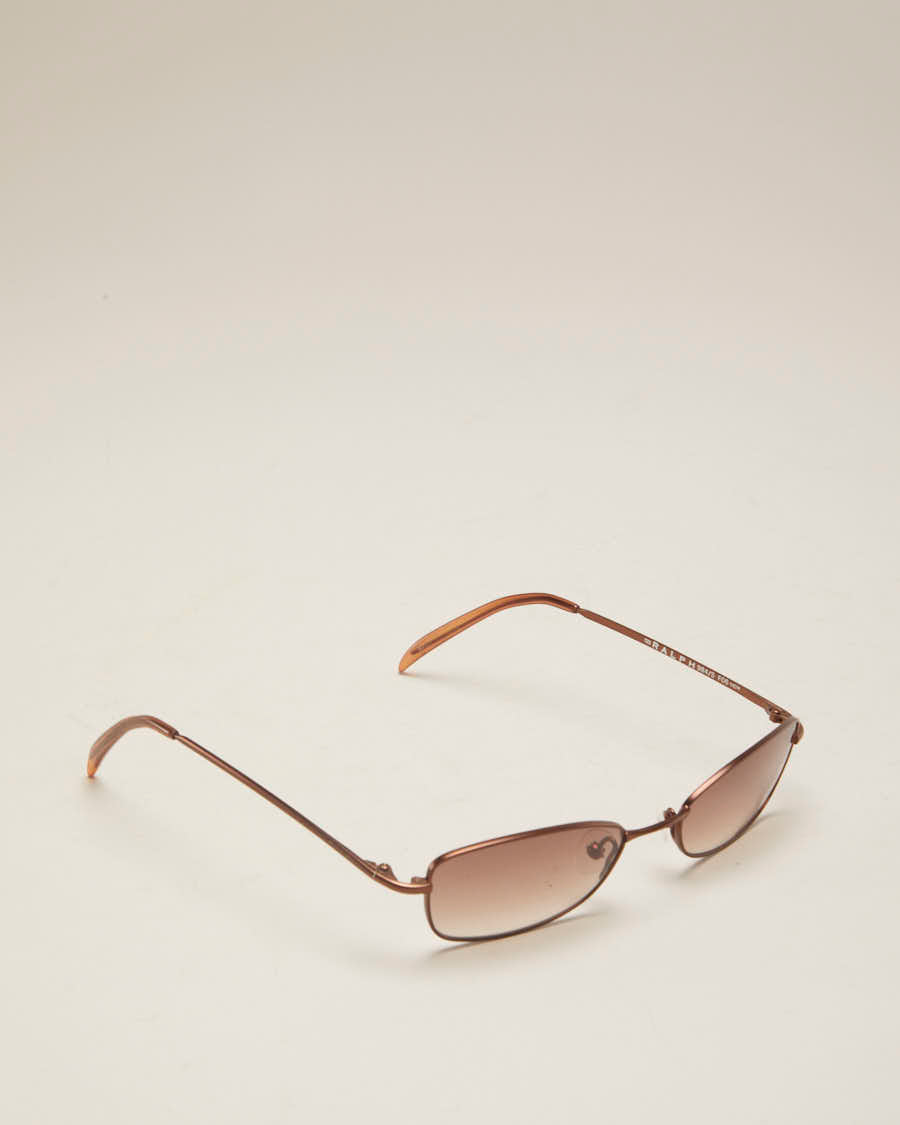 Vintage 90s Ralph Lauren Brown Tinted Sunglasses - O/S