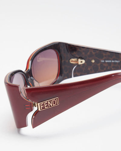 Vintage Red Fendi Sunglasses