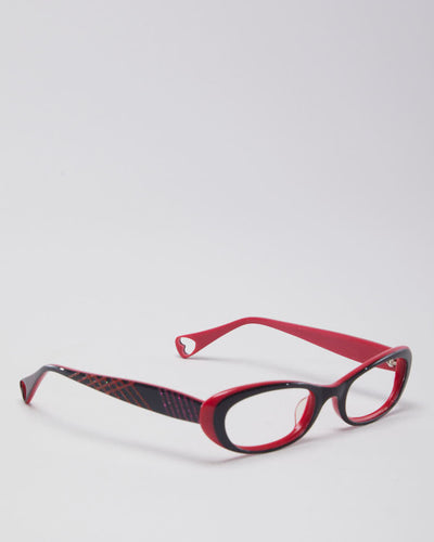 Betsey Johnson Hot Pink Frames