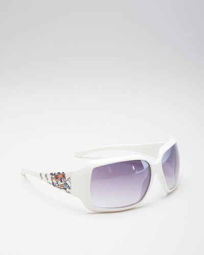 Ed Hardy White Sunglasses