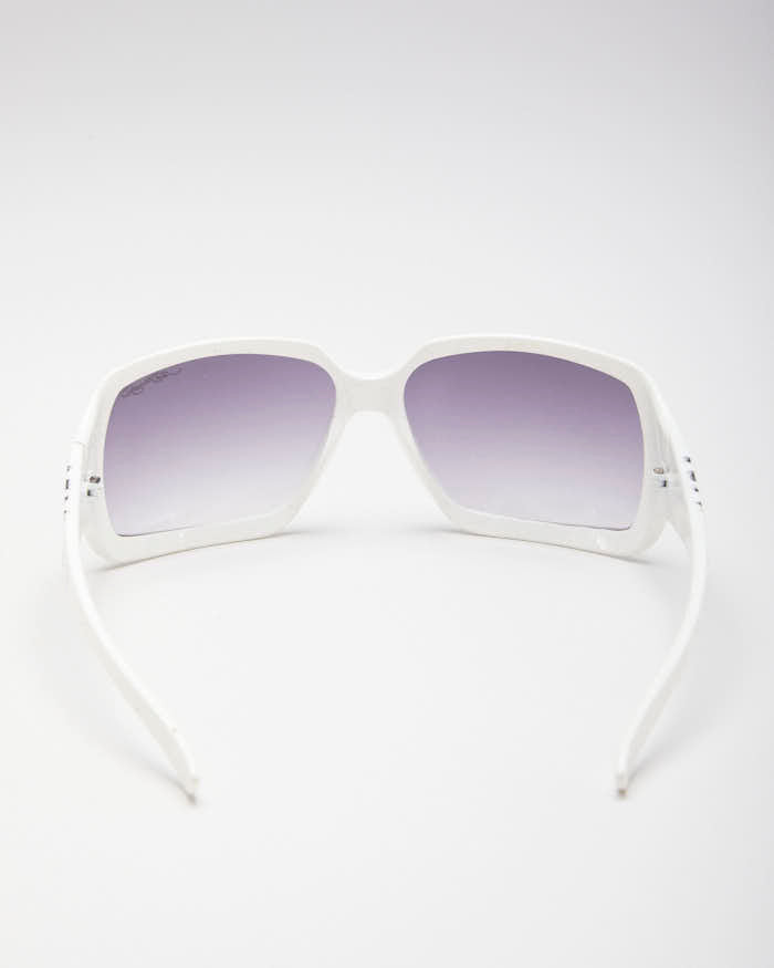 Ed Hardy White Sunglasses