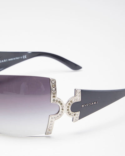 BVLGARI Swarovski Crystal Sunglasees