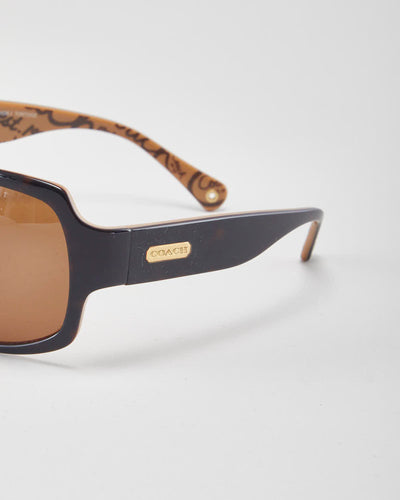 Y2k 00s Coach Brown Sunglasses