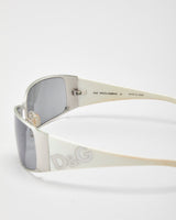 Dolce &amp; Gabbana White Sunglasses