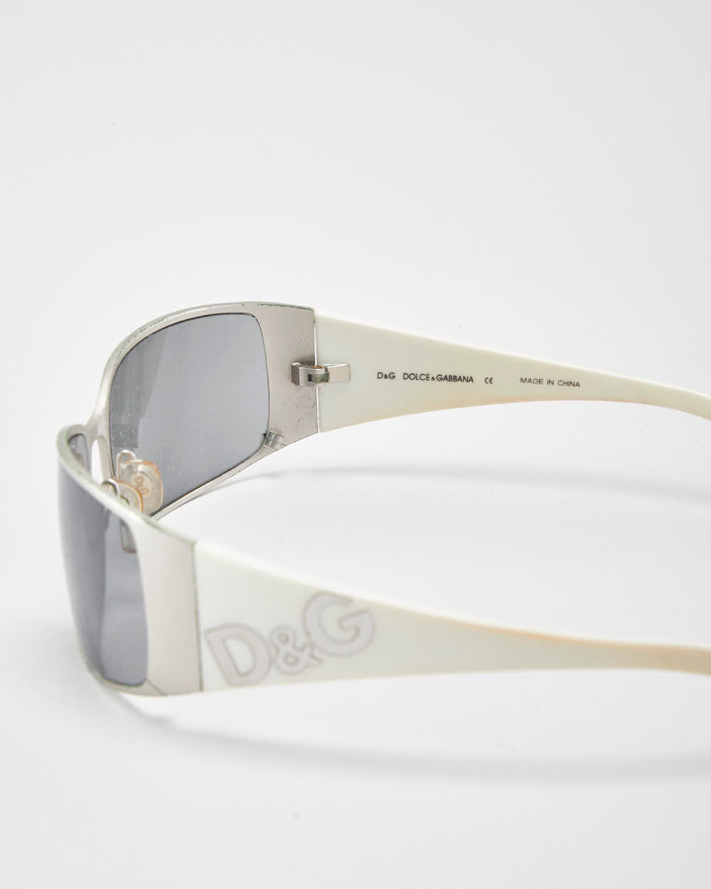 Dolce & Gabbana White Sunglasses