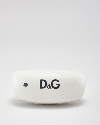 Dolce & Gabbana White Sunglasses