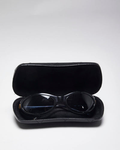 Vintage 90s Chanel Black Sunglasses