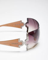 Vintage 2000's Bulgari Gem Stone Sunglasses