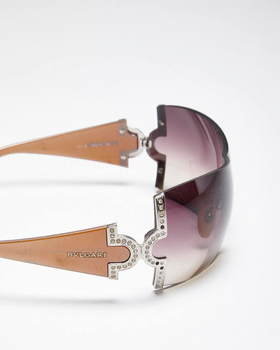 Vintage 2000's Bulgari Gem Stone Sunglasses