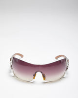 Vintage 2000's Bulgari Gem Stone Sunglasses