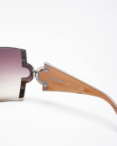 Vintage 2000's Bulgari Gem Stone Sunglasses