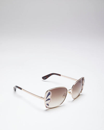 Vintage 2000's Women's Juicy Couture Floral Framed Sunglasses