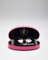 Vintage 2000's Women's Juicy Couture Floral Framed Sunglasses