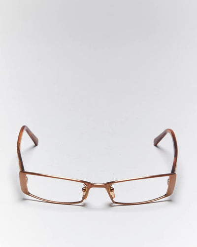 Vintage Y2k 00s Fendi Rhinestone Glasses Frames
