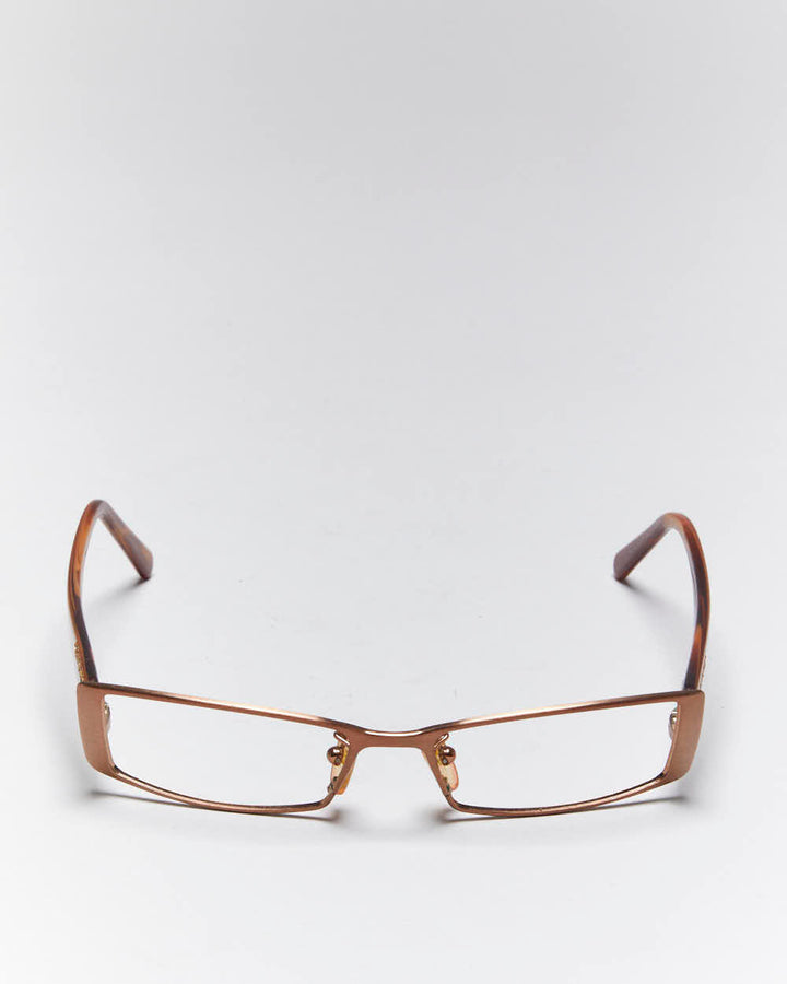 Vintage Y2k 00s Fendi Rhinestone Glasses Frames