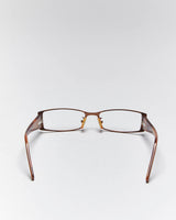 Vintage Y2k 00s Fendi Rhinestone Glasses Frames
