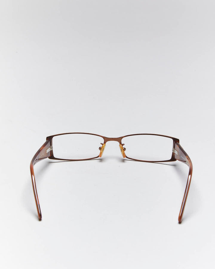 Vintage Y2k 00s Fendi Rhinestone Glasses Frames