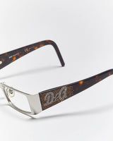 Vintage Y2k 00s Dolce &amp; Gabbana Rhinestone Glasses Frames