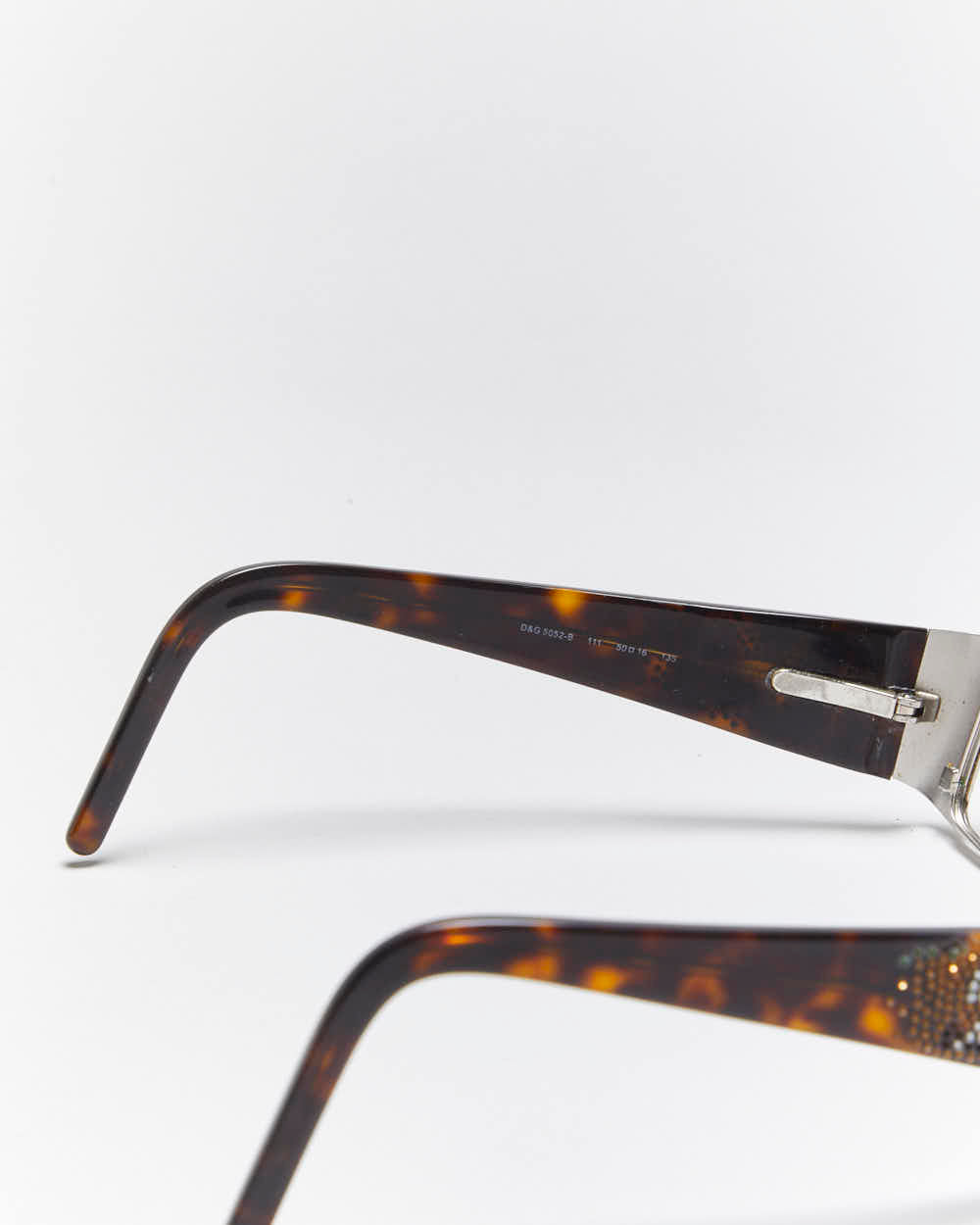 Vintage Y2k 00s Dolce &amp; Gabbana Rhinestone Glasses Frames