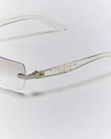 Vintage Y2k 00s Dolce &amp; Gabbana Rimless Clear Tinted Sunglasses