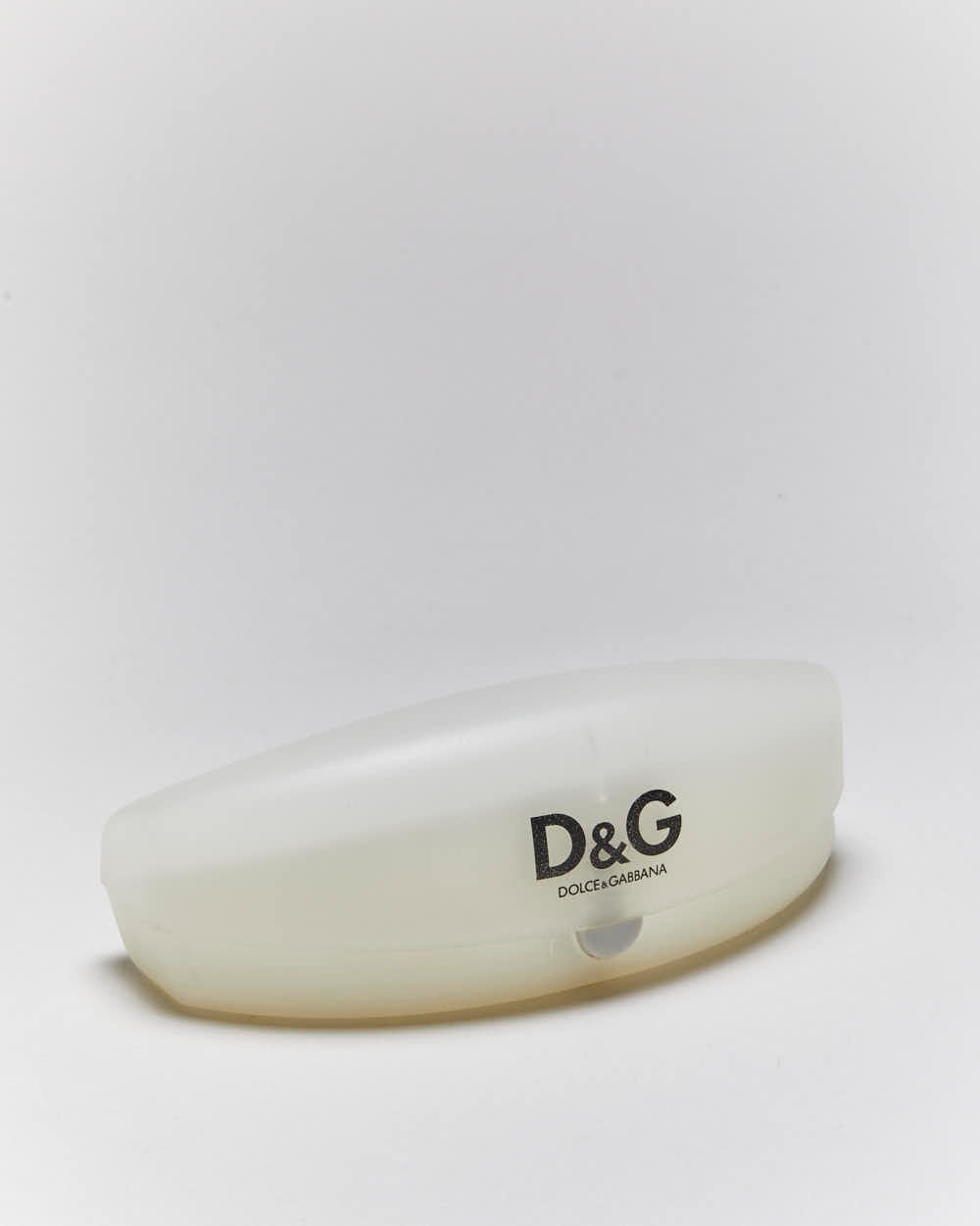 Vintage Y2k 00s Dolce & Gabbana Rimless Clear Tinted Sunglasses