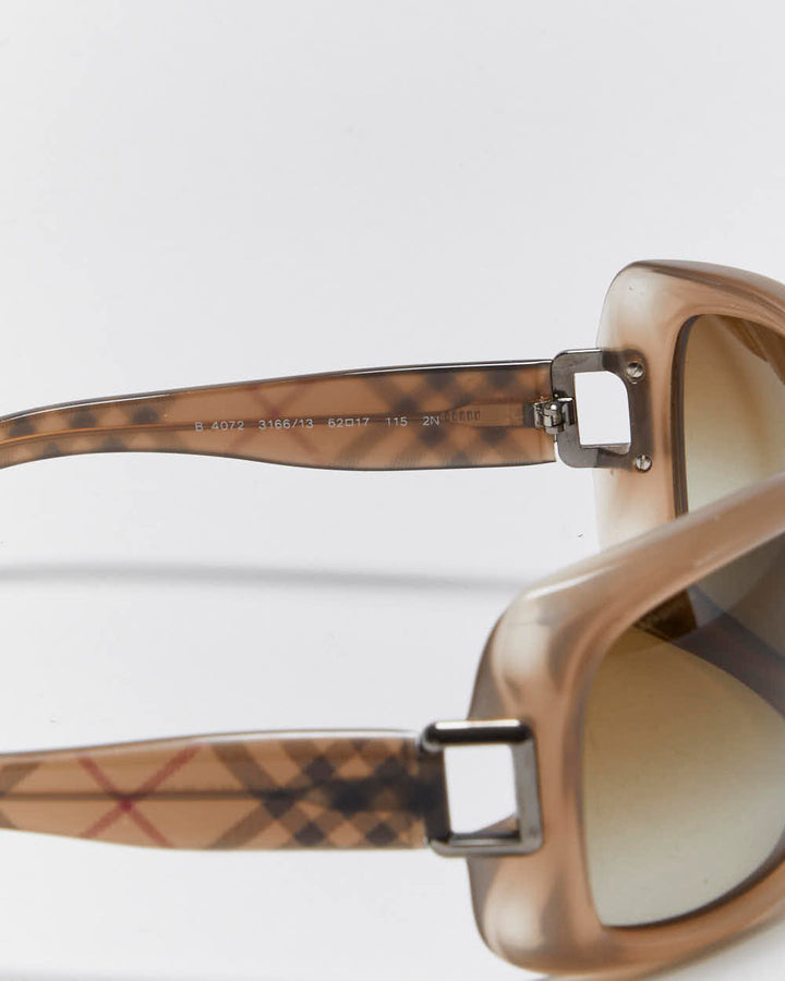 Vintage Burberry Nova Check Sunglasses