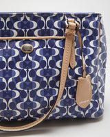 Coach Peyton Dream Blue Monogram Leather Bag - O/S