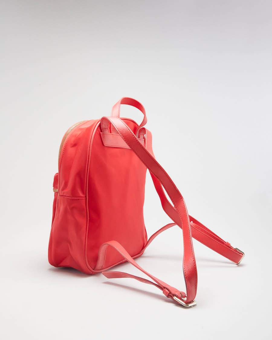 Kate Spade Red Nylon Backpack - O/S