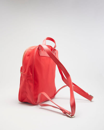 Kate Spade Red Nylon Backpack - O/S